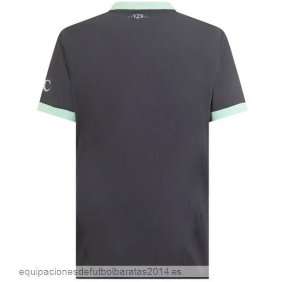 Nuevo Tailandia 3ª Camiseta AC Milan 24/25 Negro Baratas